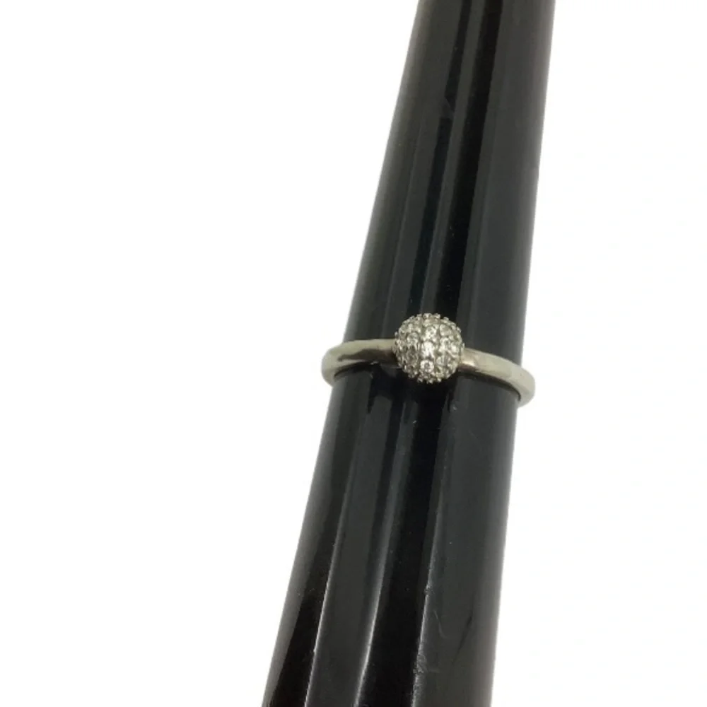 Silpada sterling silver CZ ring